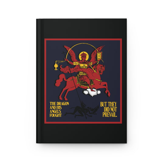 Archangel Michael of the Apocalypse No. 2 (Revelation 12:7-8)  | Orthodox Christian Accessory | Hardcover Journal