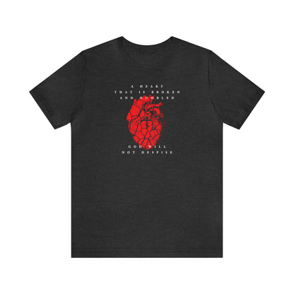 A Heart That is Broken and Humbled (Psalm 50/51) No. 1 | Orthodox Christian T-Shirt