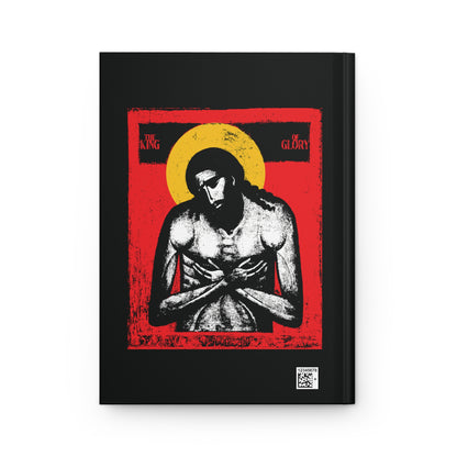 The King of Glory IconoGraphic No. 1 | Orthodox Christian Accessory | Hardcover Journal