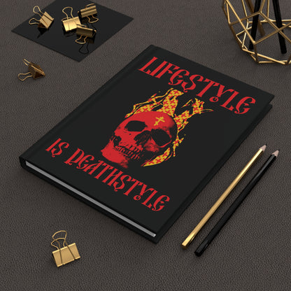 Lifestyle is Deathstyle No.1 | Orthodox Christian Accessory | Hardcover Journal