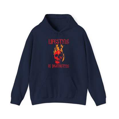 Lifestyle is Deathstyle No.1 | Orthodox Christian Hoodie / Hooded Sweatshirt