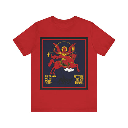 Archangel Michael of the Apocalypse No. 2 (Revelation 12:7-8) | Orthodox Christian T-Shirt