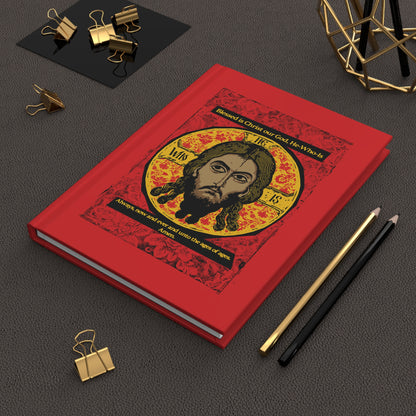 Icon Made-Without-hands (Mandylion/Image of Edessa) IconoGraphic No. 1 | Orthodox Christian Accessory | Hardcover Journal