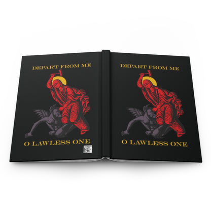 St Marina IconoGraphic (Depart from Me O Lawless One) No. 1 | Orthodox Christian Accessory | Hardcover Journal