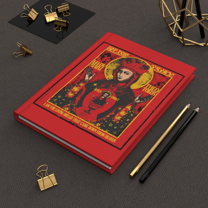 Mother of God of Nicaea IconoGraphic No.1 | Orthodox Christian Accessory | Hardcover Journal