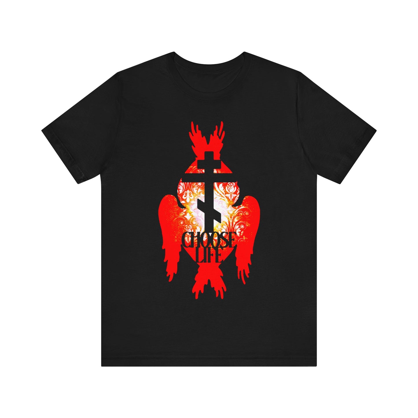 Choose Life No. 2 (Angel Wings) | Orthodox Christian T-Shirt