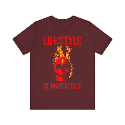 Lifestyle is Deathstyle No.1 | Orthodox Christian T-Shirt