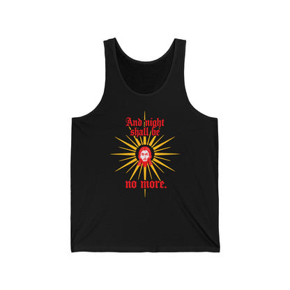 And Night Shall Be No More 2 | Orthodox Christian Tank Top