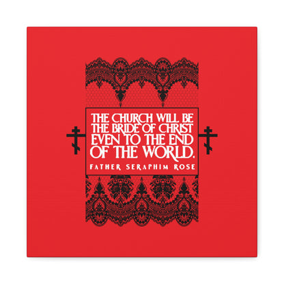 The Church Will Be the Bride of Christ No. 2 | Orthodox Christian Canvas Art