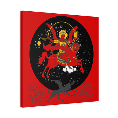 Archangel Michael of the Apocalypse No. 1 | Canvas IconoGraphik | Orthodox Christian Art