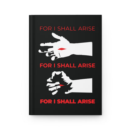 For I Shall Arise (Canon of Holy Saturday) No. 1 | Orthodox Christian Accessory | Hardcover Journal