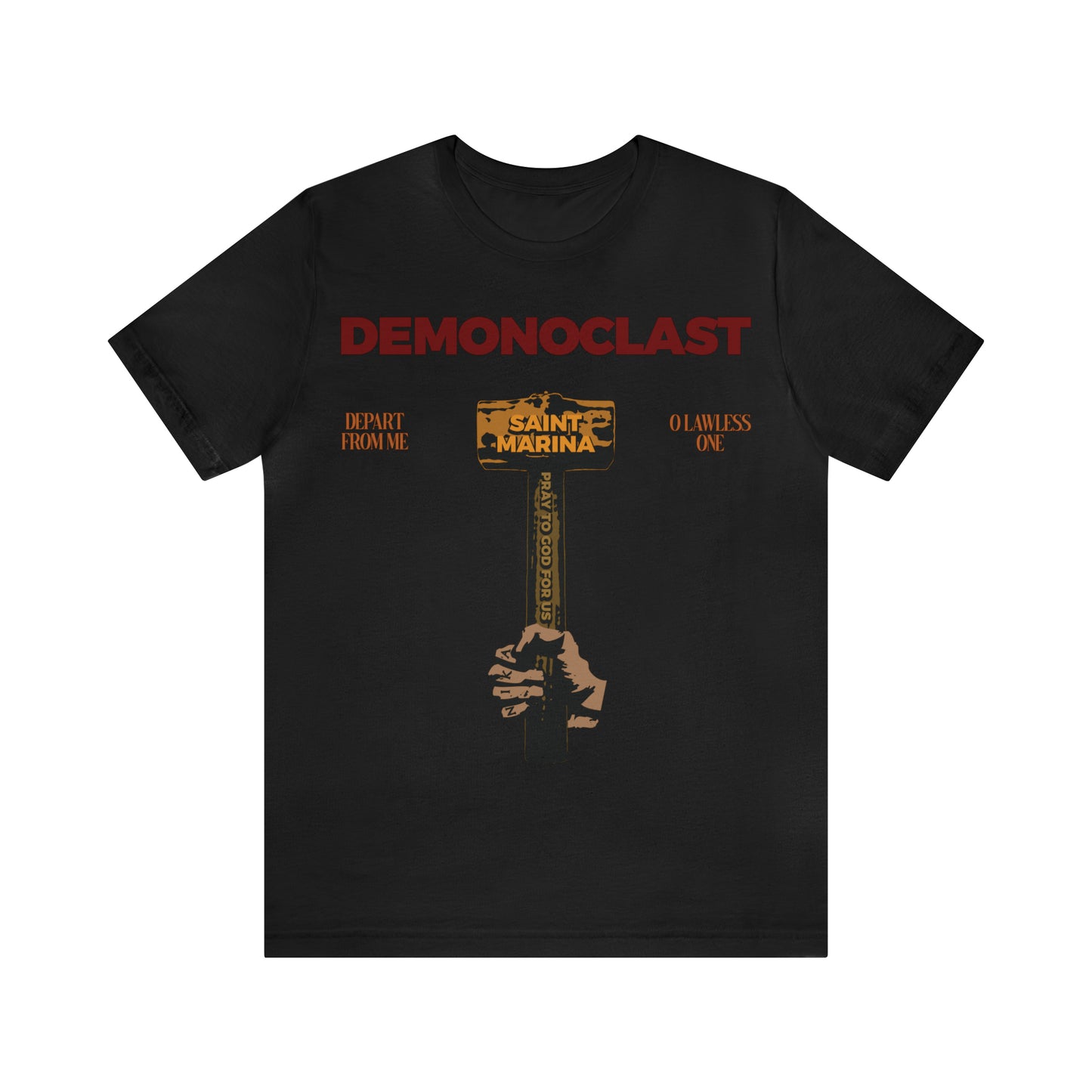 Demonoclast No. 1 (St. Marina's Hammer) | Orthodox Christian T-Shirt