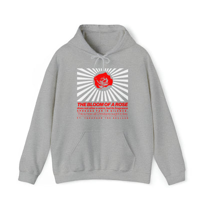 The Bloom of a Rose No. 1 | Orthodox Christian Hoodie / Hooded Sweatshirt