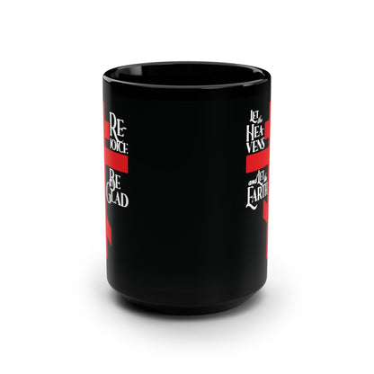 Let the Heavens Rejoice | Psalm 96 (95 Septuagint) | Orthodox Christian Liturgical Hymn | Russian Cross | Orthodox Christian Black Mug