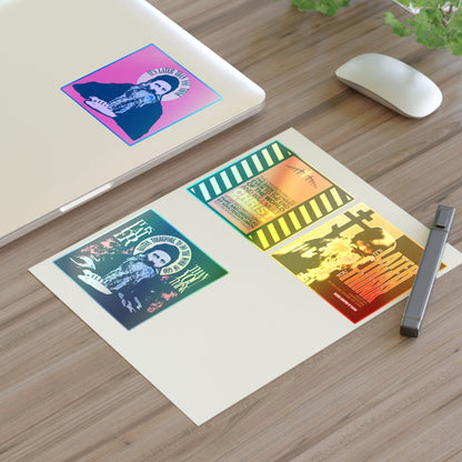 Fr Seraphim Rose 4x4 Sticker Sheet No. 1 | It's Later Than You Think | Modern Saint Graphic Decor | Apocalyptic | Orthodox Christian Stickers