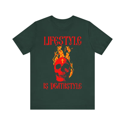 Lifestyle is Deathstyle No.1 | Orthodox Christian T-Shirt