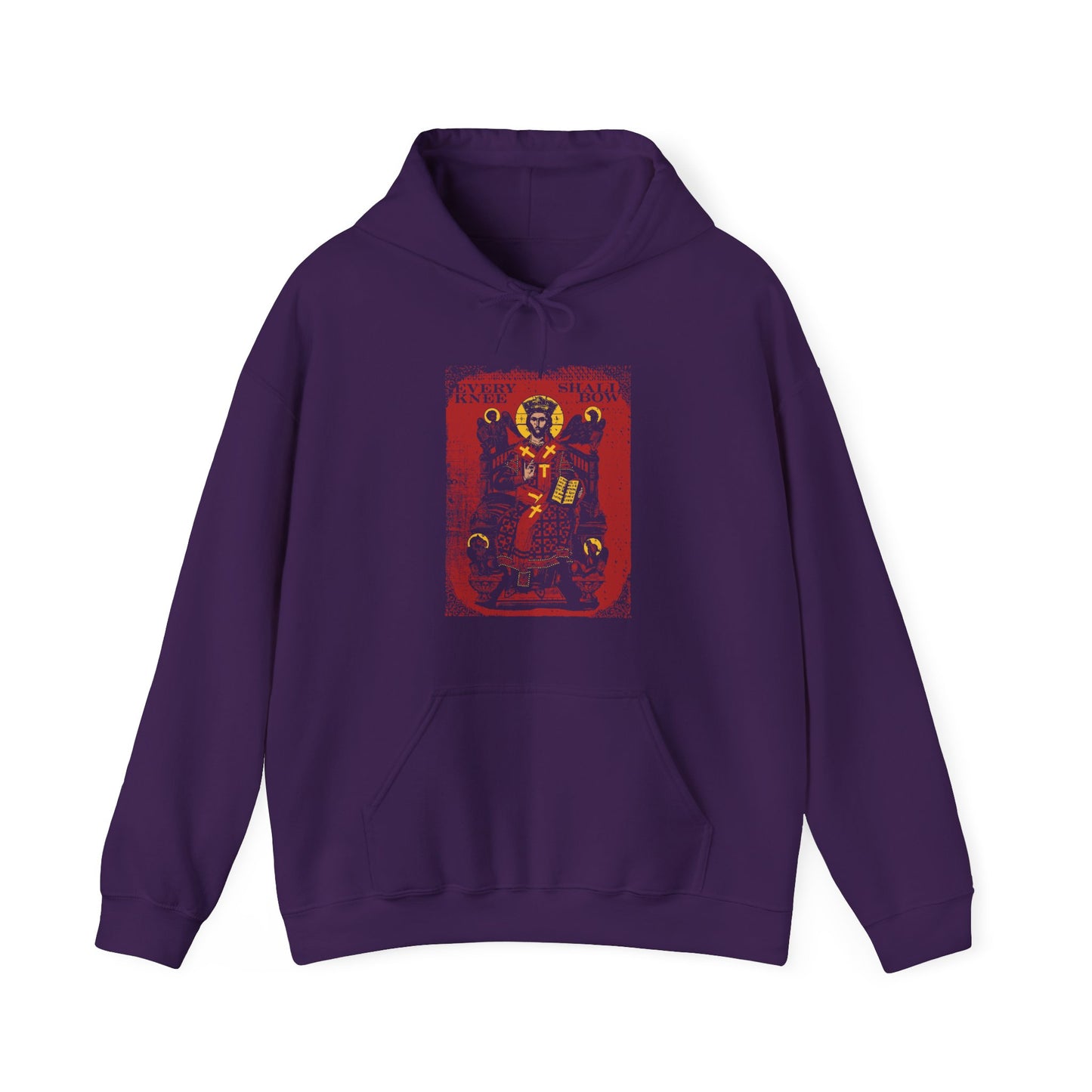 Every Knee Shall Bow (Jesus Christ IkonoGraphic) No. 1 | Orthodox Christian Hoodie