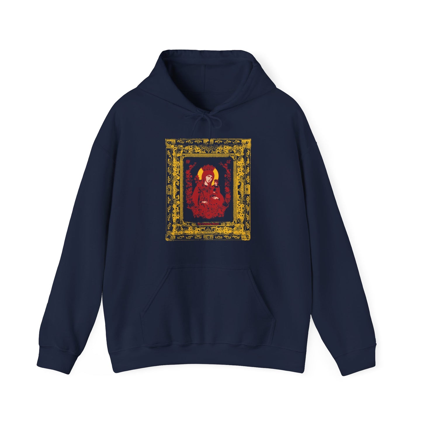 The Unfading Bloom (Theotokos Iconographic) No. 1 | Orthodox Christian Hoodie