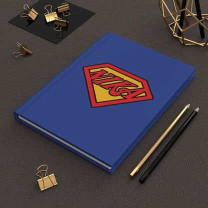 NIKA Superm@n Logo No. 1 | Orthodox Christian Accessory | Hardcover Journal