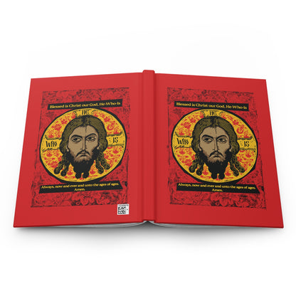 Icon Made-Without-hands (Mandylion/Image of Edessa) IconoGraphic No. 1 | Orthodox Christian Accessory | Hardcover Journal