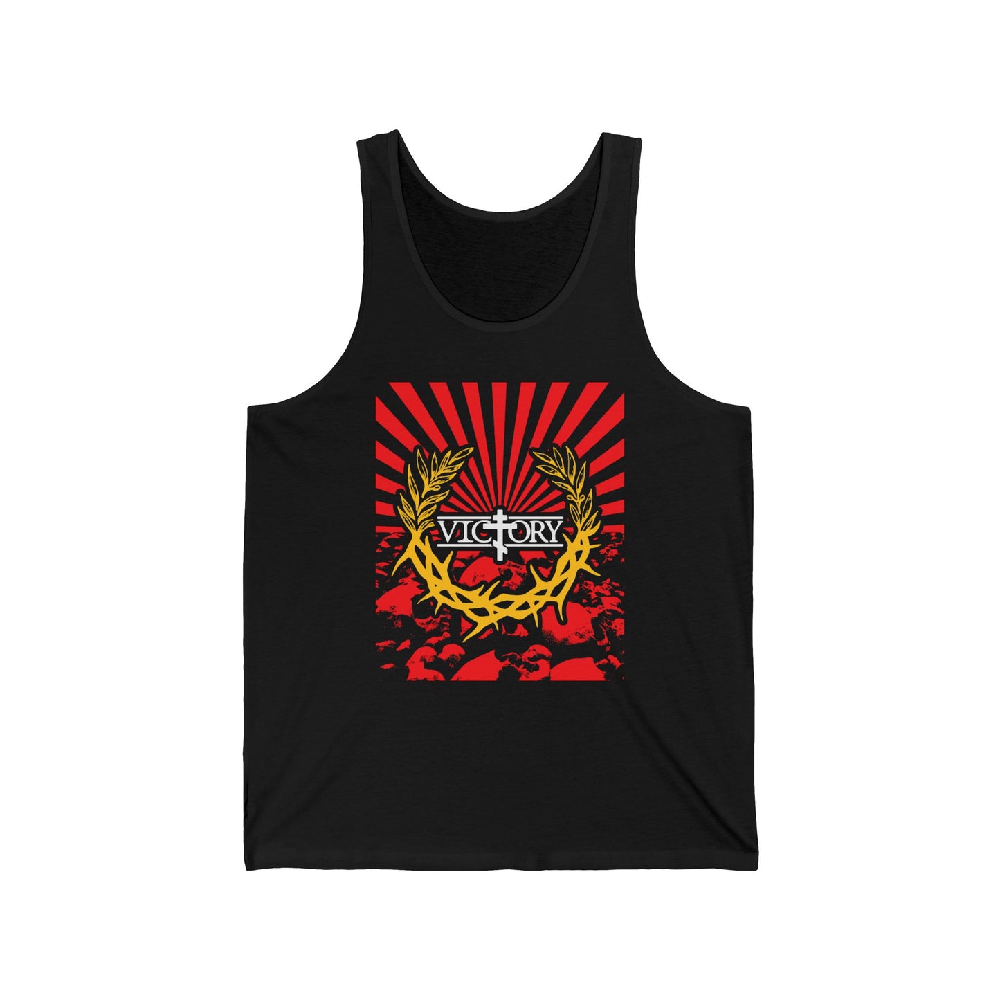 Victory Over Death No. 1 | Orthodox Christian Cotton Tank Top / Sleeveless Shirt