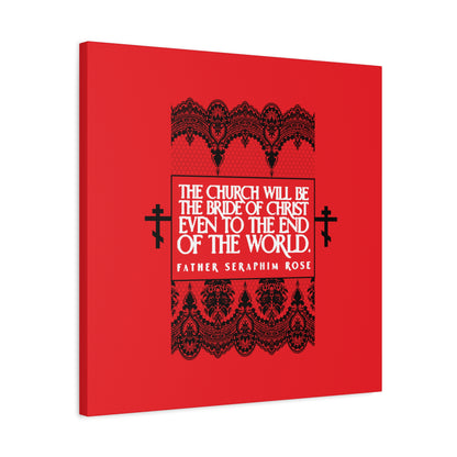 The Church Will Be the Bride of Christ No. 2 | Orthodox Christian Canvas Art