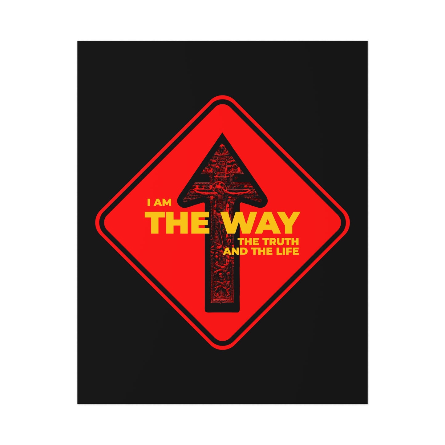 I Am the Way, the Truth and the Life No. 1 |  Orthodox Christian Art Poster