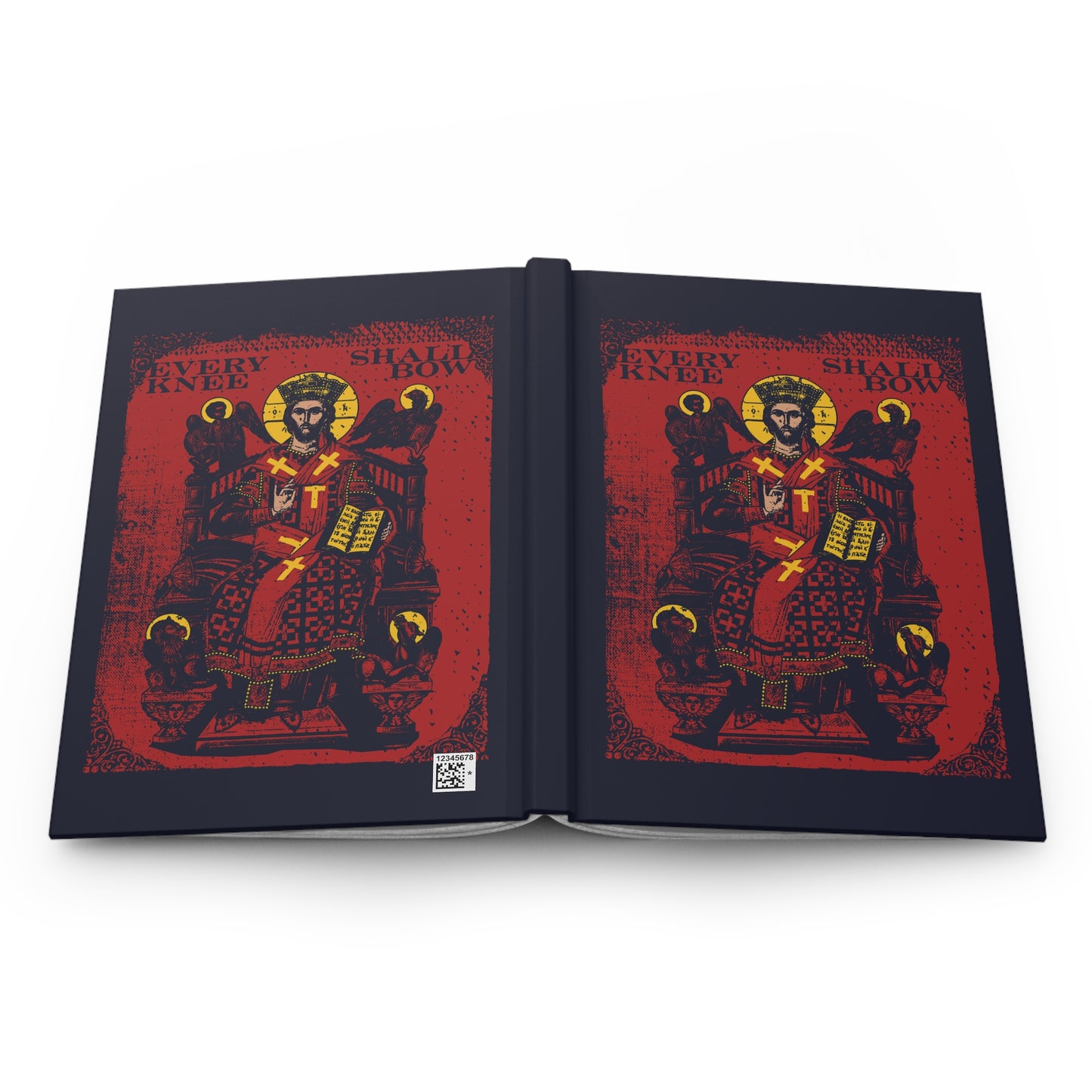 Every Knee Shall Bow (Jesus Christ IkonoGraphic) No. 1 | Orthodox Christian Hardcover Journal