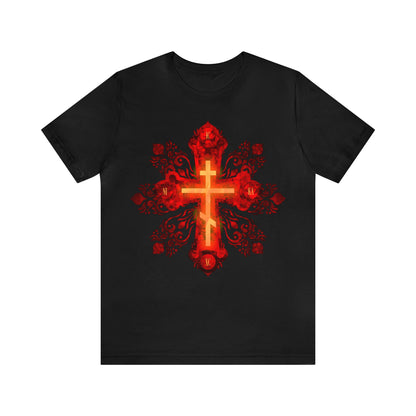 Art Cross: Russian Animation Style No. 1 | Orthodox Christian T-Shirt