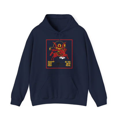 Archangel Michael of the Apocalypse No. 2 (Revelation 12:7-8) | Orthodox Christian Hoodie