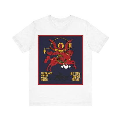 Archangel Michael of the Apocalypse No. 2 (Revelation 12:7-8) | Orthodox Christian T-Shirt