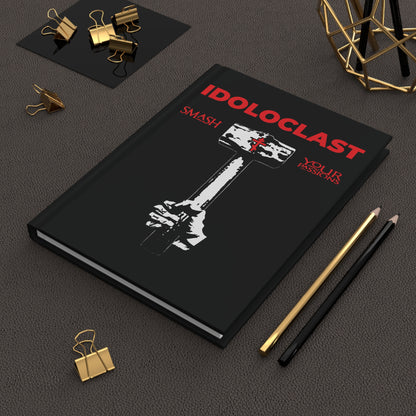 Idoloclast Idol-Smasher | Jesus Fist w/ Sledgehammer | Smash Your Passions | Orthodox Christian Accessory | Hardcover Journal
