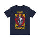 Christ Enthroned IconoGraphic (To the One Who Is Victorious) No. 1 | Orthodox Christian T-Shirt