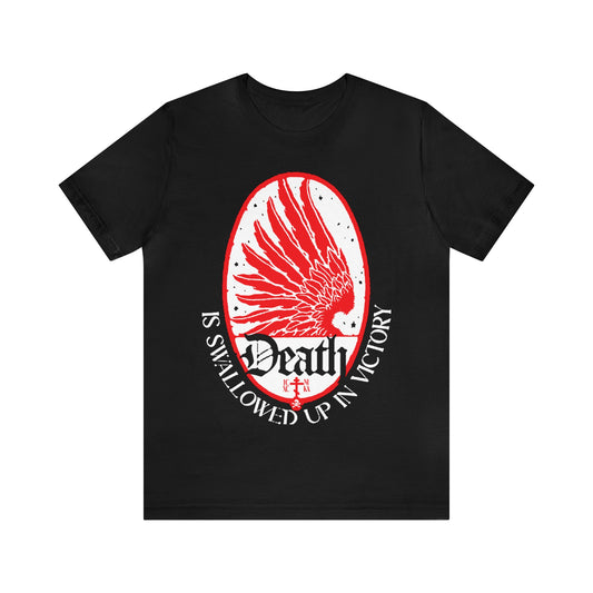 Death is Swallowed Up In Victory No. 3 (1 Cor 15:54) | Orthodox Christian T-Shirt