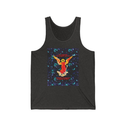 He Maketh His Angels Spirits (Psalm 103 LXX) No. 1 | Orthodox Christian Jersey Tank Top / Sleeveless Shirt