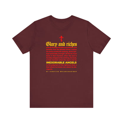 Inexorable Angels (St Ignatius Brianchaninov) No. 1 | Orthodox Christian T-Shirt