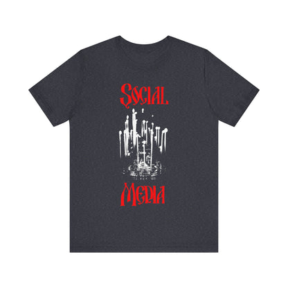 Social Media (Candles) No. 1 | Orthodox Christian T-Shirt