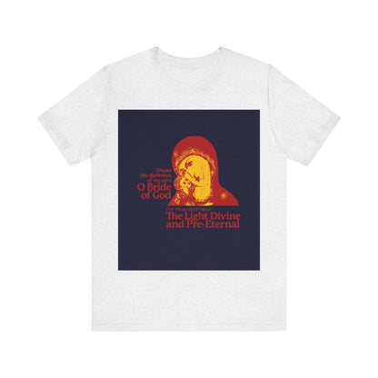 Dispel the Darkness of My Sins, O Bride of God No. 1 | Orthodox Christian T-Shirt