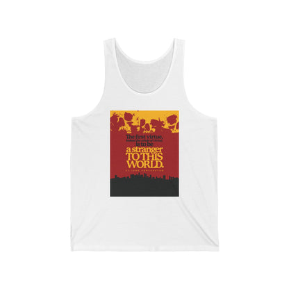 A Stranger To this World (St John Chrysostom) No. 1 | Orthodox Christian Jersey Tank Top / Sleeveless Shirt