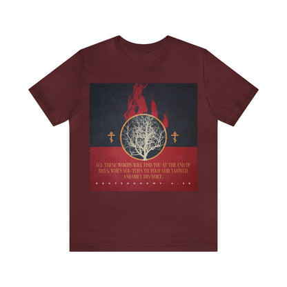 All These Words Will Find You at the End of Days No. 1 | Orthodox Christian T-Shirt