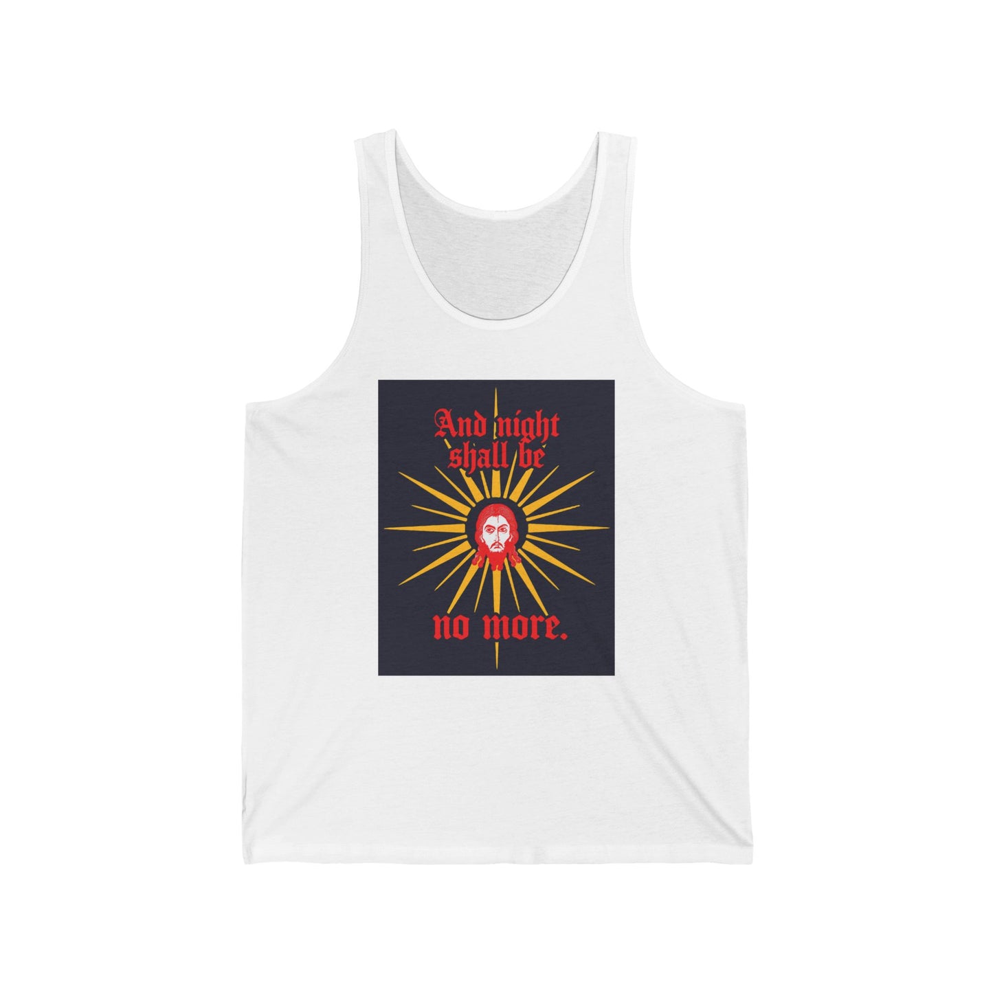 And Night Shall Be No More 2 | Orthodox Christian Tank Top