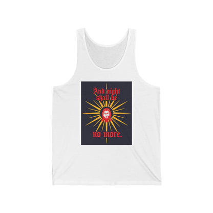 And Night Shall Be No More 2 | Orthodox Christian Tank Top