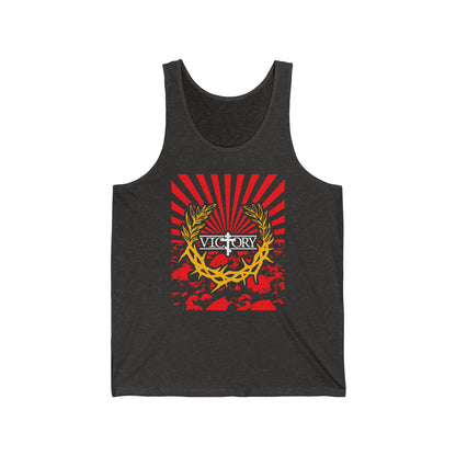 Victory Over Death No. 1 | Orthodox Christian Jersey Tank Top / Sleeveless Shirt