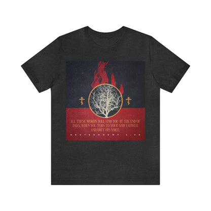 All These Words Will Find You at the End of Days No. 1 | Orthodox Christian T-Shirt