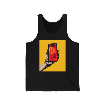 Distraction is the Beginning of All Evil (St Ignatius Brianchaninov) No. 1 | Orthodox Christian Jersey Tank Top / Sleeveless Shirt