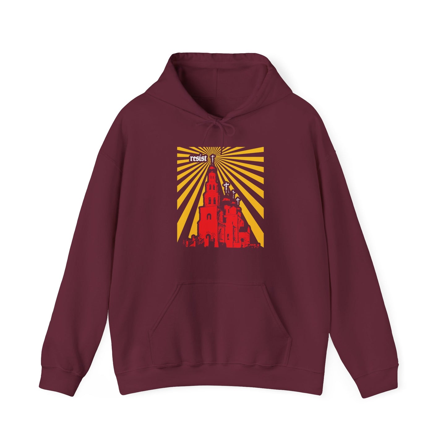 Resist (Orthodoxy Against the World) No. 1 | Orthodox Christian Hoodie