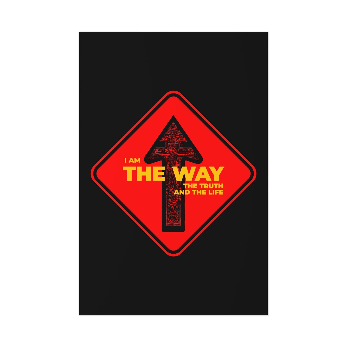 I Am the Way, the Truth and the Life No. 1 |  Orthodox Christian Art Poster