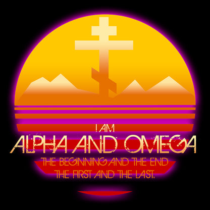 Alpha & Omega No. 3 | Orthodox Christian Hoodie / Hooded Sweatshirt