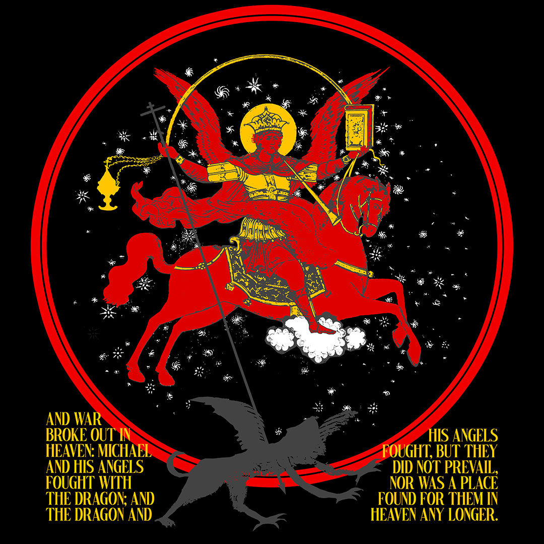 Archangel Michael of the Apocalypse No. 1 | Orthodox Christian Hoodie / Hooded Sweatshirt