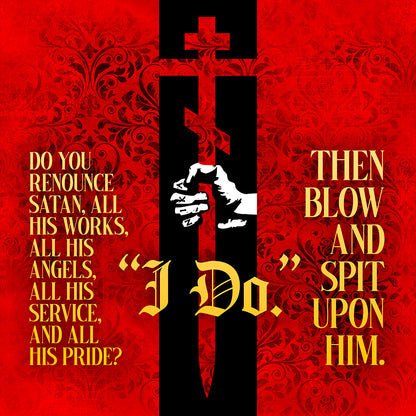 Do You Renounce Satan? (Catechumen Prayers) No. 1 | Orthodox Christian T-Shirt